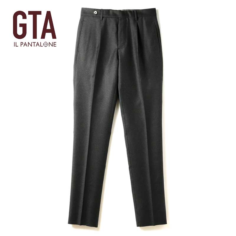 GTA HERRICK ネイビー スラックス 42 GTA HERRICK ネイビー スラックス 42