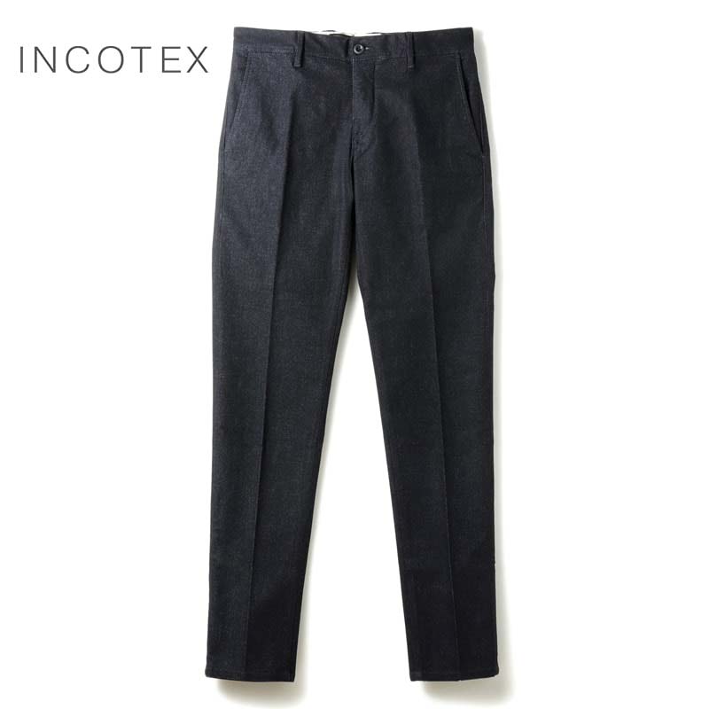 INCOTEX SLACKS 製品染コットンストレッチジャカードテーパードパンツ 楽天市場】INCOTEX SLACKS / インコテックス スラックス｜製品