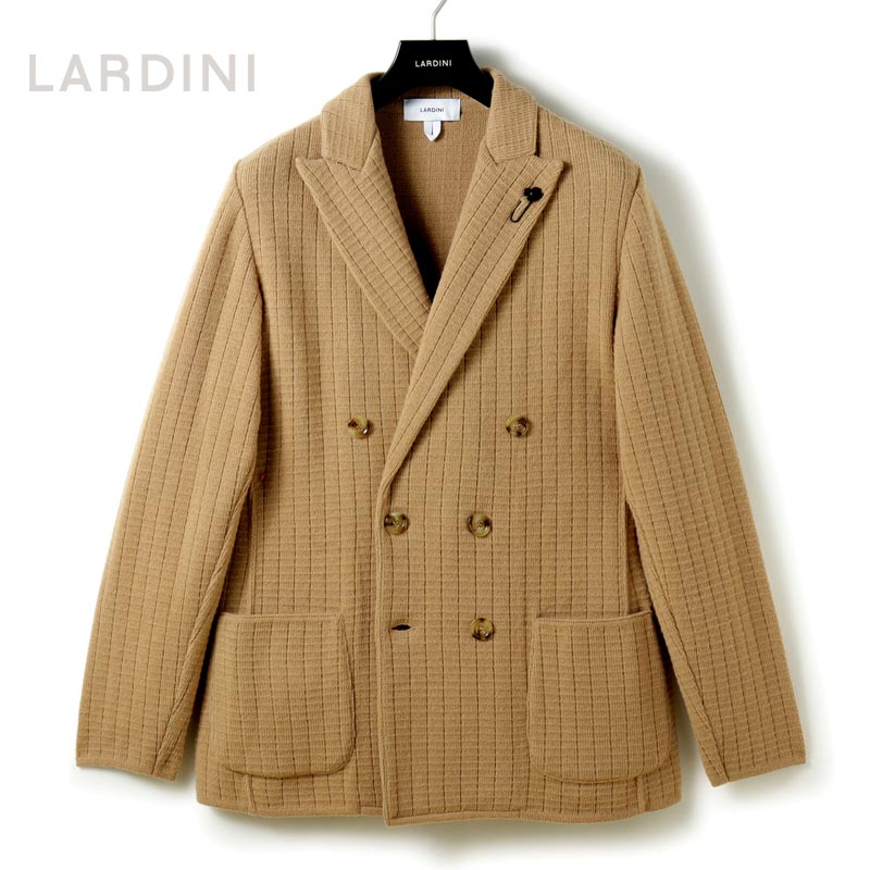 楽天市場】LARDINI / ラルディーニ｜製品染めウールシルクジャカード6B