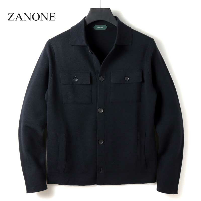 楽天市場】【35%OFF】ZANONE / ザノーネ｜ウールミラノリブCPO型ニット