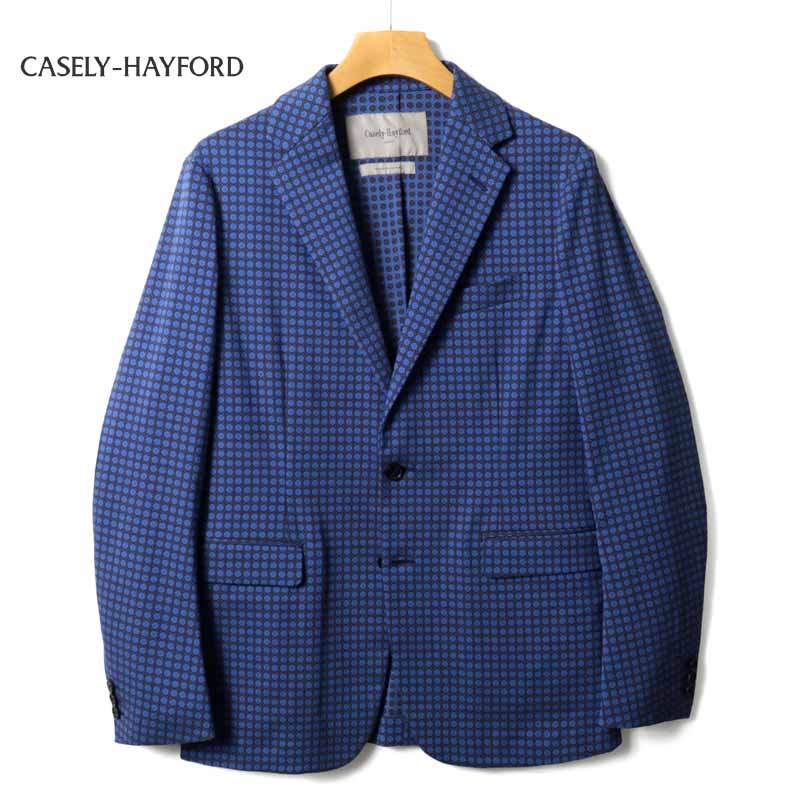 casely-hayford セットアップ ダブル 38 ネイビー 最高！Casely-Hayford（ケイスリー ヘイフォード）の
