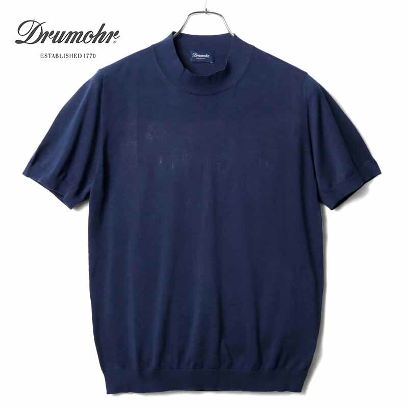 イタリア製 Drumohr 30GG ニットポロ ブルー ドルモア イタリア製 Drumohr 30GG ニットポロ ブルー ドルモア - メルカリ