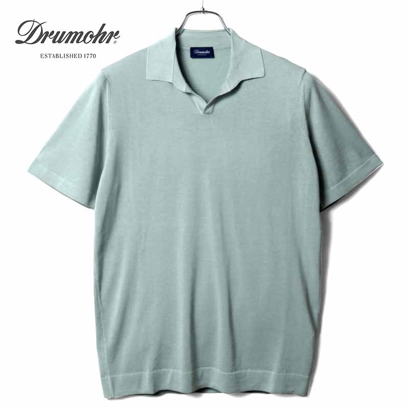 楽天市場】Drumohr ドルモア ガーメントダイポロシャツ DTS202