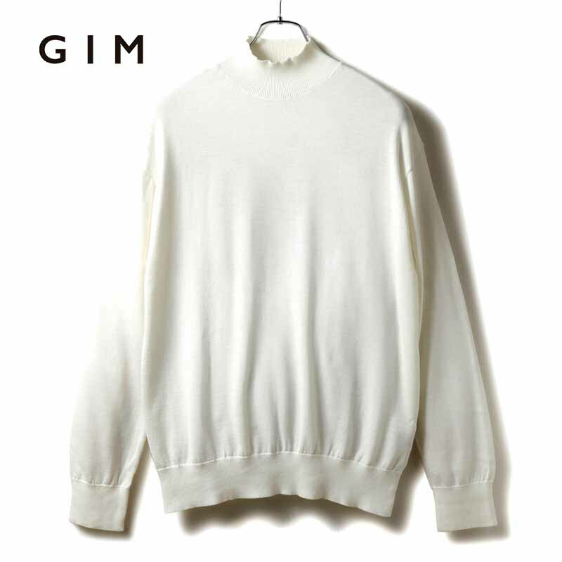 【新品未使用】GIM コットンニット　半袖ベージュ　伊勢丹メンズ館 新品未使用】GIM コットンニット 半袖ベージュ 伊勢丹メンズ館