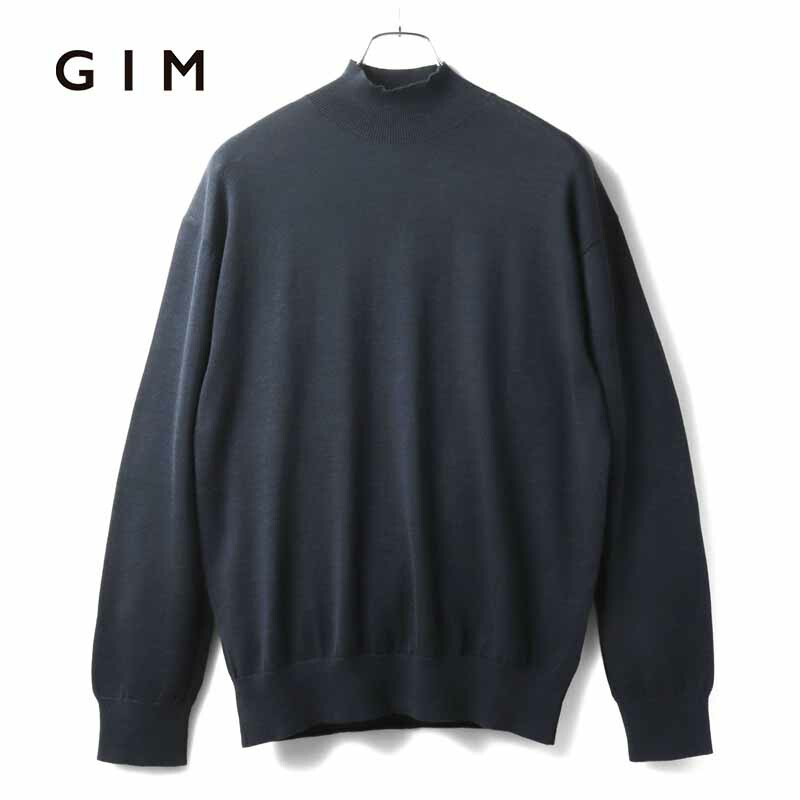 楽天市場】GIM / ジム｜シーアイランドコットン18G半袖モック