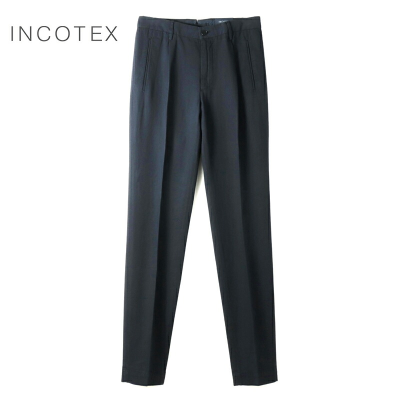 35%OFF】 INCOTEX / インコテックス｜コットンリネンギャバジン1