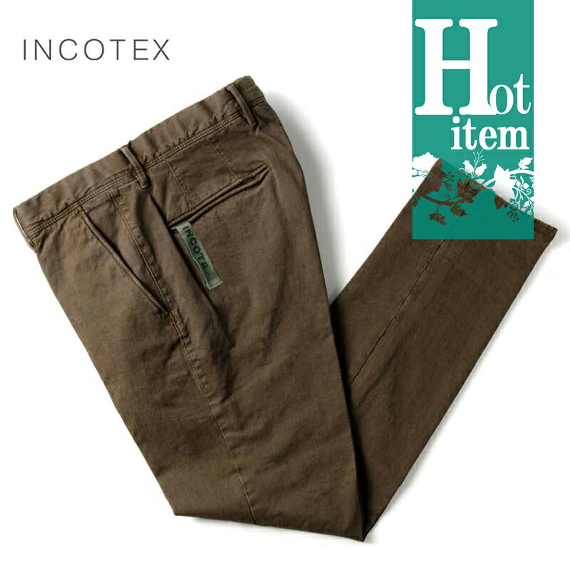 楽天市場】INCOTEX / インコテックス｜コットンストレッチスリムテーパードパンツ(30型/SLIM FIT)｜（メランジグレー）｜ 秋冬  30モデル ボトムス スラックス チノパン コットンパンツ メンズ イタリア アウトレット : WISE MAN'S STORE 楽天市場店