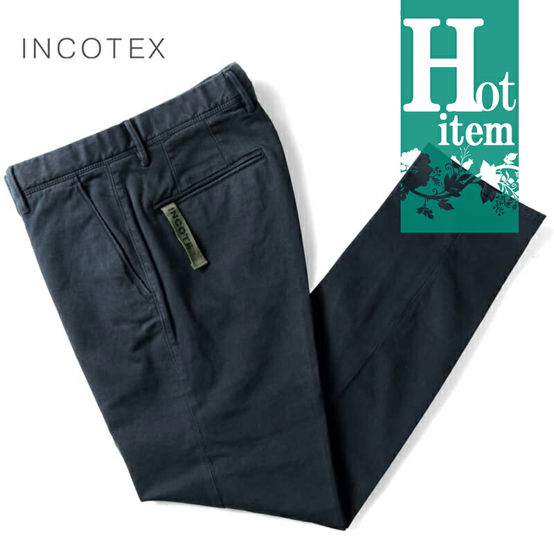 楽天市場】INCOTEX SLACKS / インコテックス スラックス｜製品染めコットンストレッチチェック柄スリムパンツ(100型/SLIM  FIT)｜（ネイビー×ブルー）｜ 秋冬 ボトムス スラックス チノパン コットンパンツ メンズ イタリア アウトレット : WISE MAN'S  STORE 楽天市場店