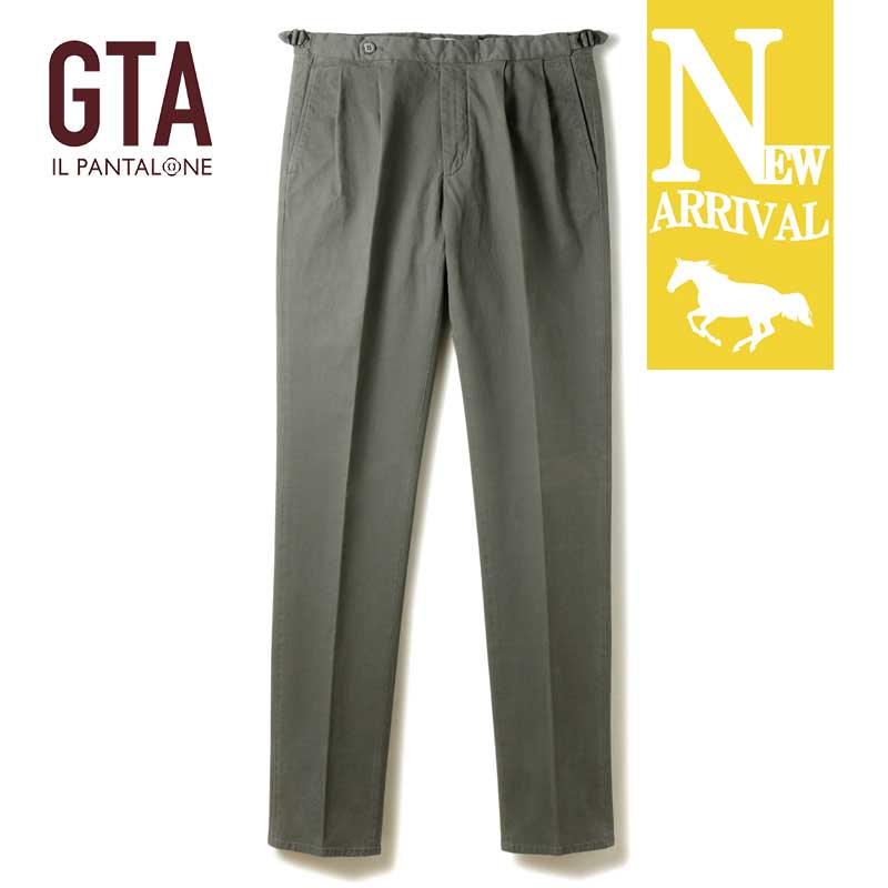 【極美品】GTA SLIM FIT テーパード ウール スラックス パンツ 46 gta2470742-1.jpg