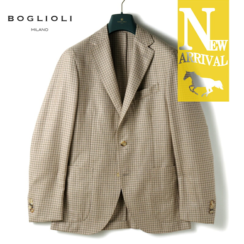 楽天市場】BOGLIOLI / ボリオリ｜ウォッシュドリネンスラブ2B 