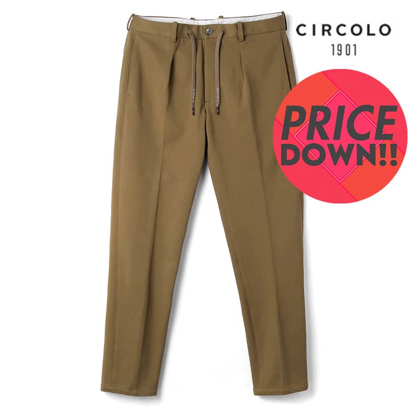 【楽天市場】CIRCOLO1901 / チルコロ1901｜コットンストレッチカシミヤタッチジャージーパンツ｜（ネイビー）｜ 秋冬 ジャージーパンツ  イージーパンツ スラックス ボトムス メンズ イタリア アウトレット : WISE MAN'S STORE 楽天市場店