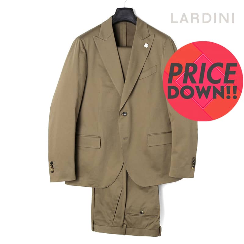 楽天市場】LARDINI / ラルディーニ｜リネンコットンシルク2Bスーツ 