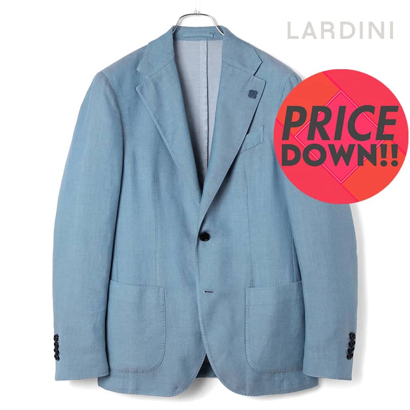 楽天市場】LARDINI / ラルディーニ｜ウールシルクサマーツイードグレン 