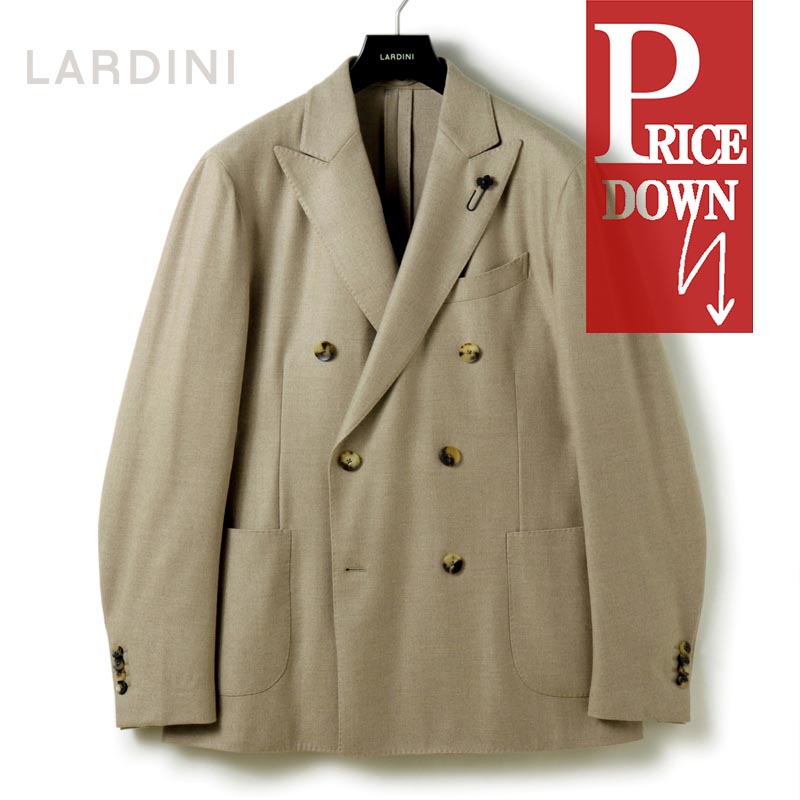 楽天市場】【55%OFF】 LARDINI / ラルディーニ｜ウールカシミヤ変則