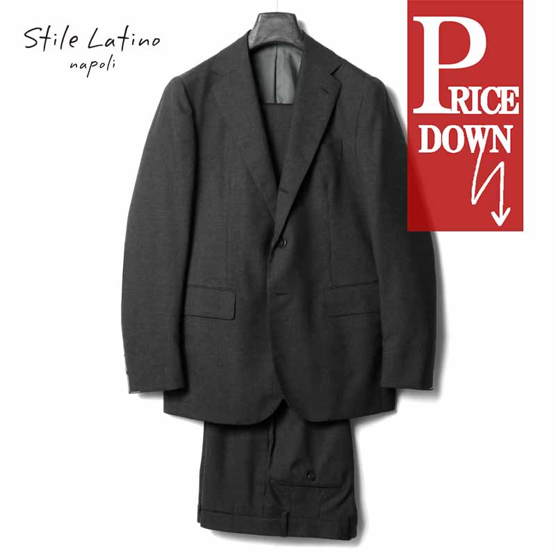 【定価約40万】【極美品】スティレラティーノ VINCENZO 春夏 スーツ 定価約40万】【極美品】スティレラティーノ VINCENZO 春夏 スーツ