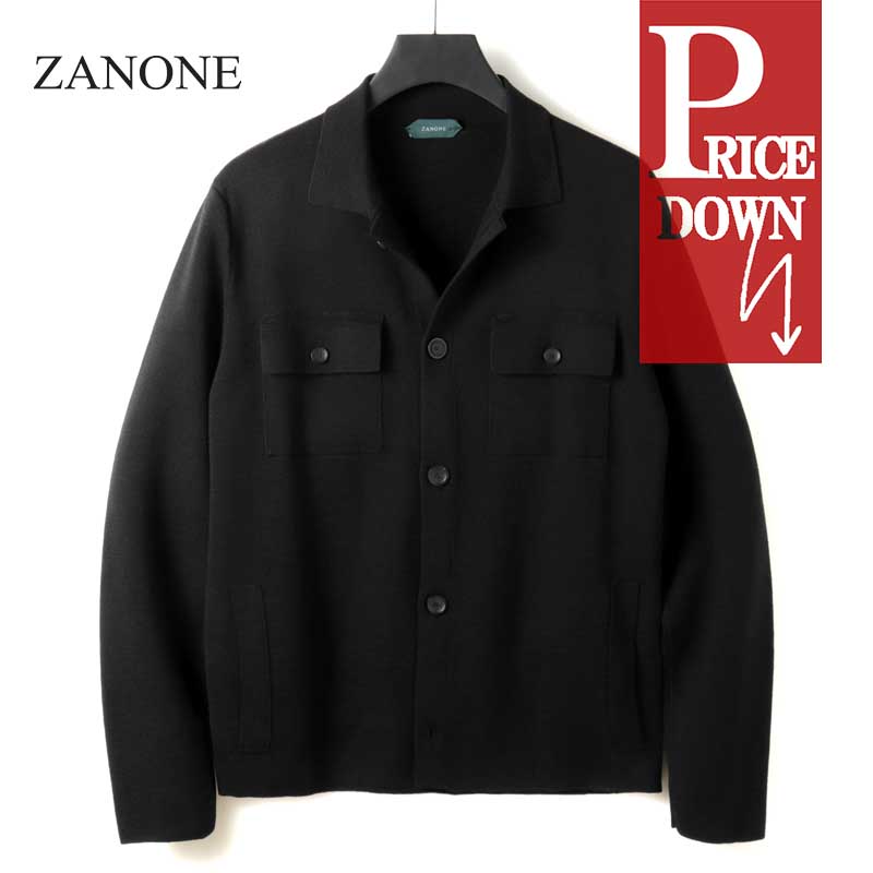 stone  90s CPOジャケット ニットブルゾン ウール 楽天市場】【40%OFF】ZANONE / ザノーネ｜ウールミラノリブCPO型ニット