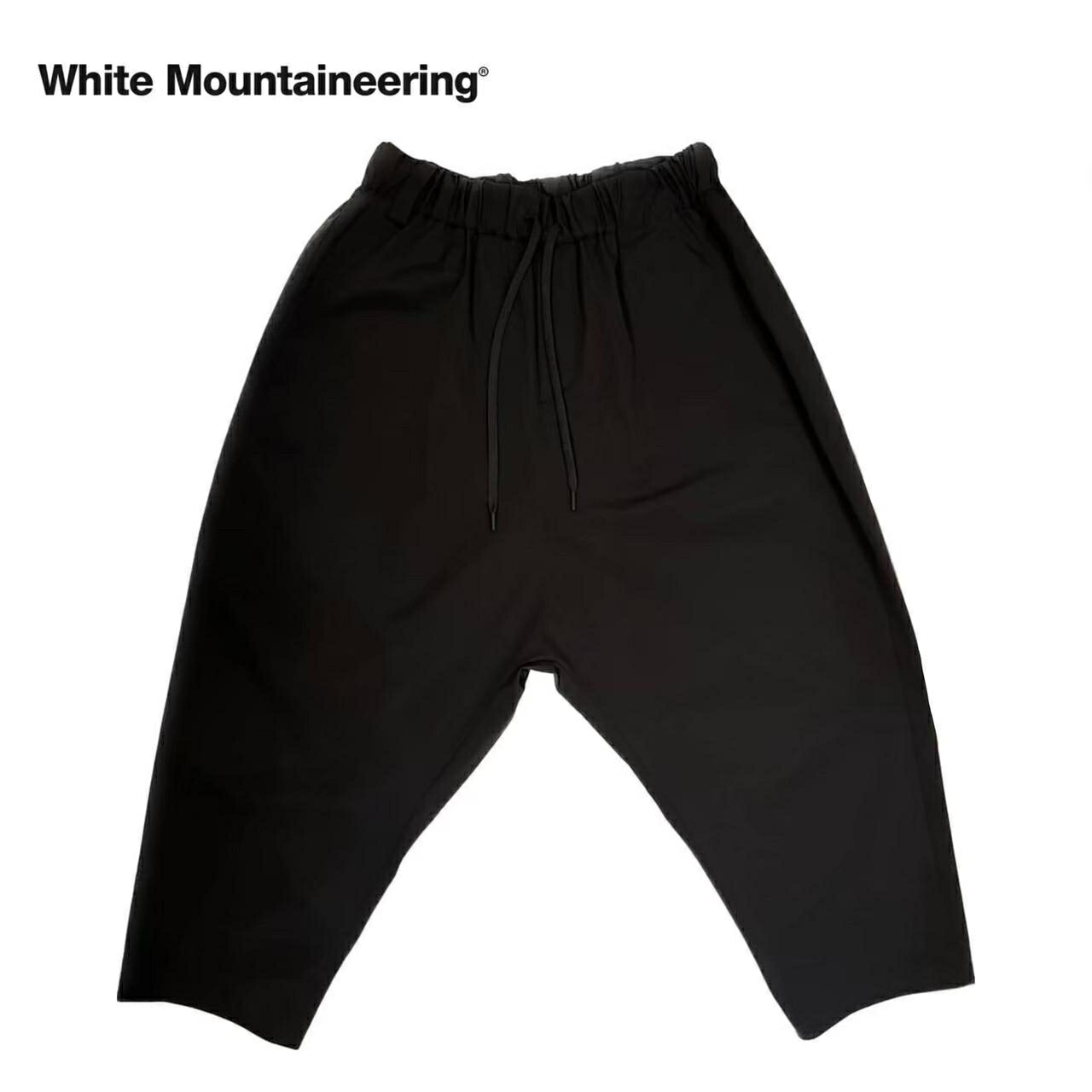 【ほぼ新品】White Mountaineering BLK サルエルパンツ ほぼ新品】White Mountaineering BLK サルエルパンツ - メルカリ