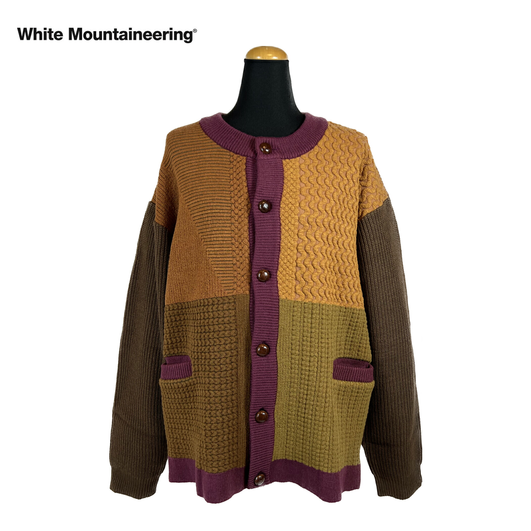 【新品未使用タグ付き】white mountaineering キモノシャツ STRETCH NYLON HALF SLEEVE KIMONO SHIRT - White Mountaineering