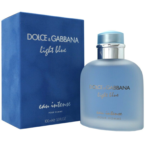 エントリーで最大限度P9倍・最大限度1500円OFF引き換え証 ドルチェ＆ガッバーナ DOLCE＆GABBANA 点火装置青碧 オーインテンス プールオム 電子データ処理 SP 100ml Light Blue Eau Intense Pour Homme【当日送りとどける_おひと休み中】【精油 差し上げ物 メンズ】