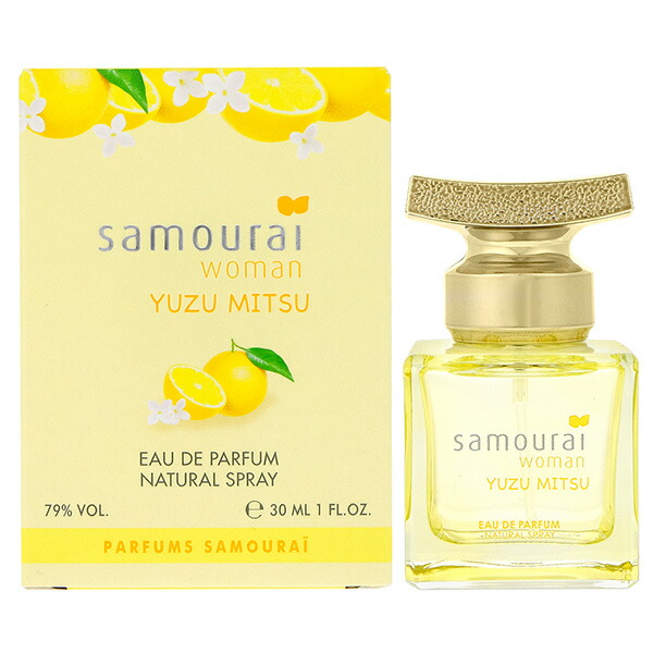 楽天市場 サムライウーマン Samourai Woman ユズミツ オードパルファム 香水 30ml レディース コスメ Yuzu Mitsu レモンイエロー 爽やか 柚子 Ublanc