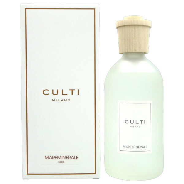 【最大1500円OFFクーポン】 CULTI クルティ スタイル MAREMINERALE マーレミネラーレ 500ml【パッケージデザイン混在】ディフューザー【当日発送_14時まで】【人気 ブランド ギフト 誕生日 プレゼント】｜香水フレグランスPARFUM de EARTH