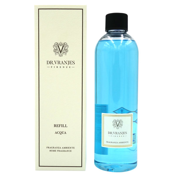 【最大P2倍・最大1500円OFFクーポン】ドットール ヴラニエス DR. VRANJES リードディフューザーリフィル (詰替え用) アクア (ACQUA) 500ml【送料無料】【パッケージデザイン混在】【当日発送_お休み中】
