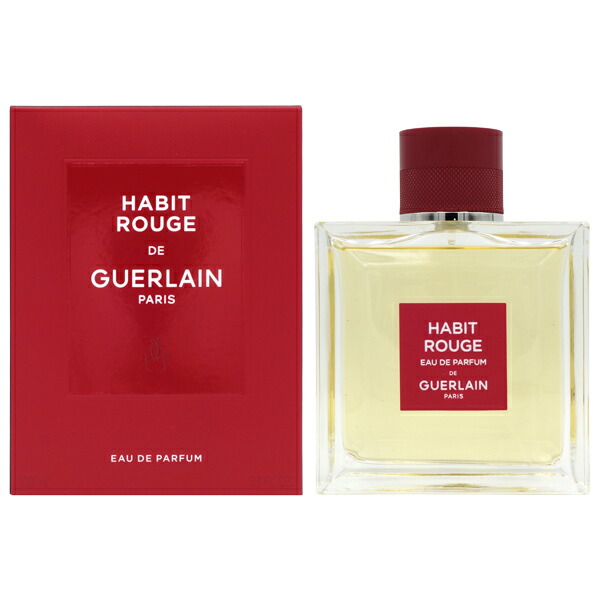 尖んがり最大限度9倍+3倍・最大限度1500円OFFクーポン券 ゲラン GUERLAIN アビルージュ 電子データ処理 SP 100ml【オードパルファム】Habit Rouge Men【当日送りとどける_14時まで】【香料 差し上げ物 メンズ】【一般受け ブランド名 差し上げ物 生まれ落ちる日 差し上げ物】