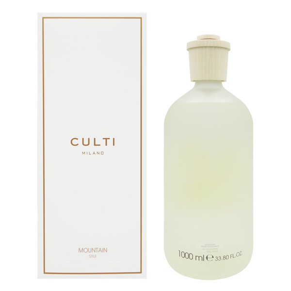 【最大P7倍・最大1500円OFFクーポン】 CULTI クルティ スタイル MOUNTAIN マウンテン 1000ml【パッケージデザイン混在】ディフューザー【当日発送_14時まで】【人気 ブランド ギフト 誕生日 プレゼント】｜香水フレグランスPARFUM de EARTH