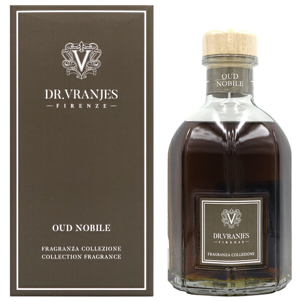 尖んがり最大限度9倍+3倍・最大限度1500円OFFクーポン券 ドットール・ヴラニエス DR. VRANJES リードディフューザー ウードノービレ (OUD NOBILE) 500ml【難あり・入れものなし突っ支い棒付き添い人】【当日送りとどける_14時まで】