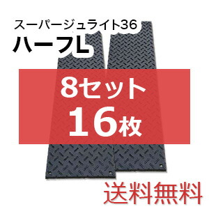 スーパージュライト36二分の一L 8書き割り16枚【貨物輸送無料】（1,820×455粍）奥ふかさ15粍 脂製一枚板 人間送りとどける不可◇沖縄・離島除く◇