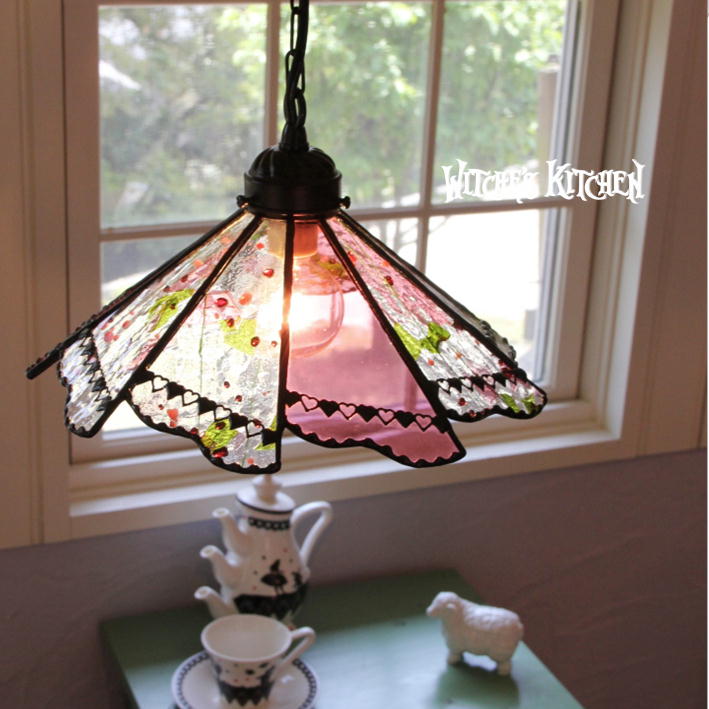 楽天市場】ステンドグラス ペンダントライト おしゃれ | Sicil Pink