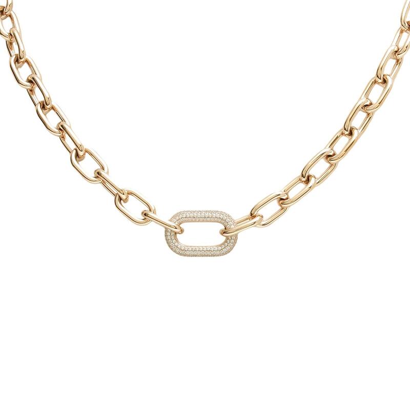 ダニエルウェリントン DANIEL WELLINGTON Crystal Link Necklace G 首飾り DW00400589 レディース ゴールド