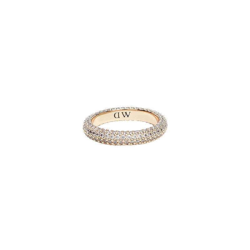 ダニエルウェリントン DANIEL WELLINGTON PAV・・ CRYSTAL RING 輪っか 佩び物 DW00400637 レディース サクラ色ゴールド 25号
