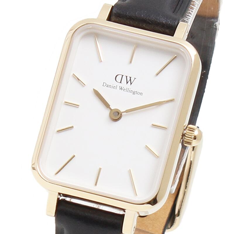 ダニエルウェリントン DANIEL WELLINGTON ウオッチ レディース QUADRO 26 DW00100559 クアドロ 白いこと