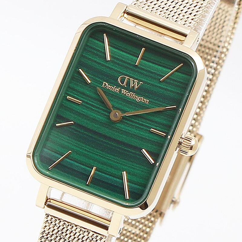 ダニエルウェリントン DANIEL WELLINGTON ウオッチ レディース QUADRO 26 DW00100561 クアドロ 緑であること