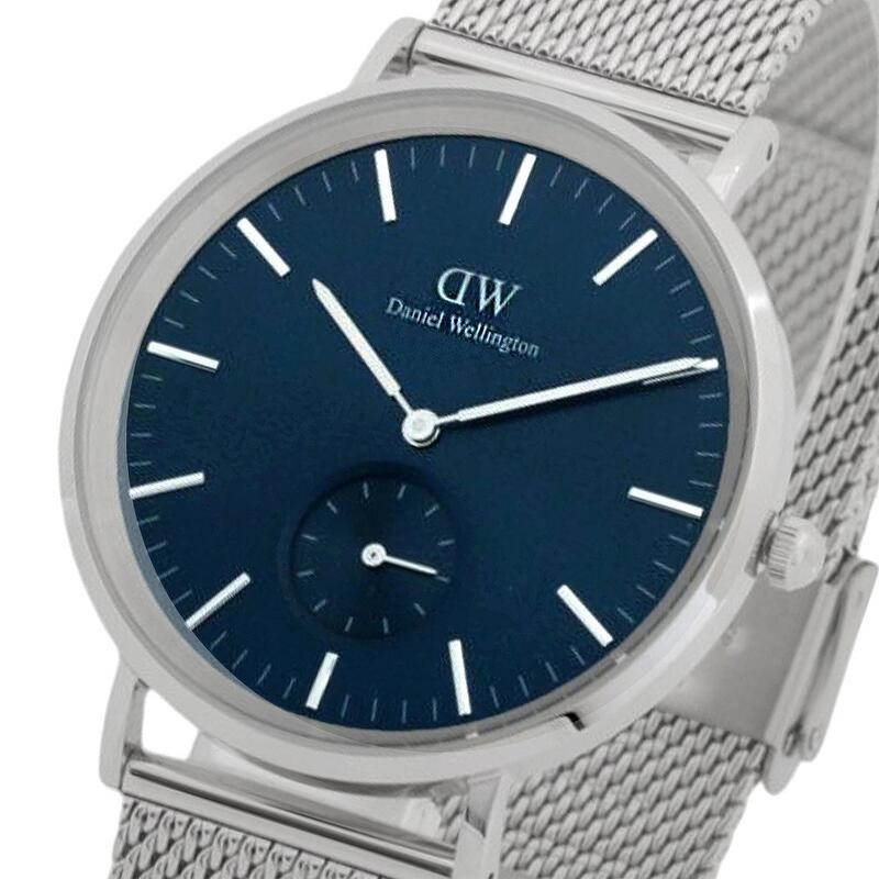 ダニエルウェリントン DANIEL WELLINGTON Classic Multi-Eye Sterling Arctic DW00100710 ウオッチ メンズ 青碧 石英 しろがね色