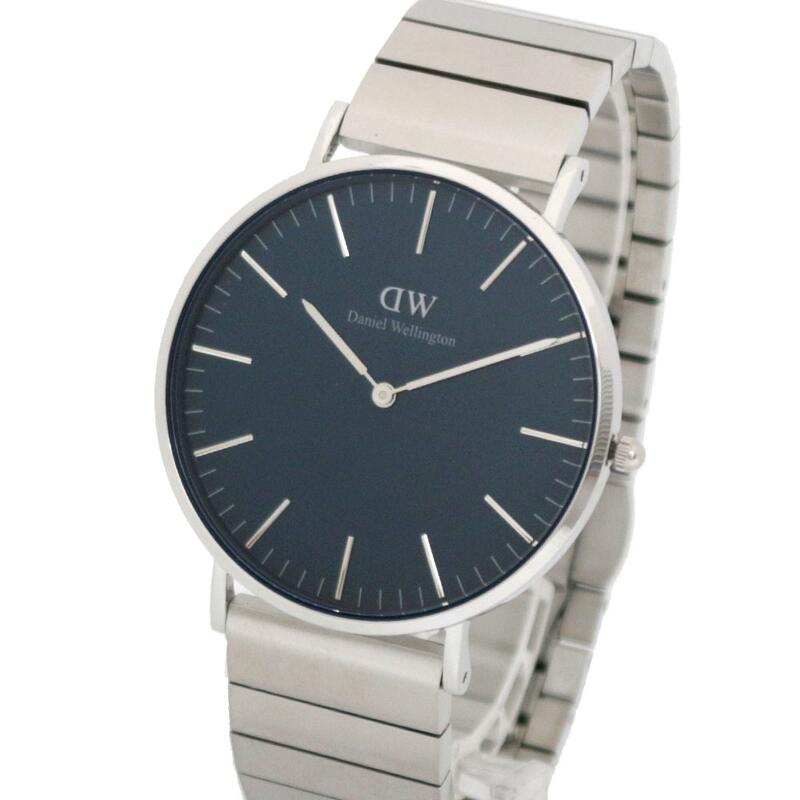 ダニエルウェリントン DANIEL WELLINGTON CLASSIC PIANO LINK DW00100776 ウオッチ メンズ 青碧 石英 アナログ 並行輸入品