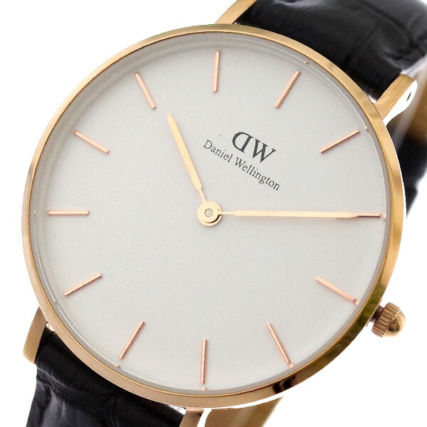 ダニエルウェリントン ウオッチ PETITE READING 32 さくら色ゴールド DW00100173 白いこと 黒いこと 白いこと