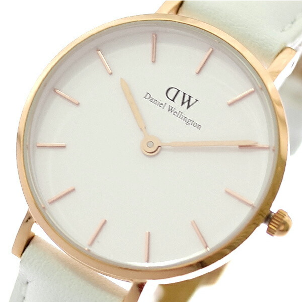 ダニエルウェリントン ウオッチ PETITE BONDI 28 さくら色ゴールド DW00100249 白いこと 白いこと