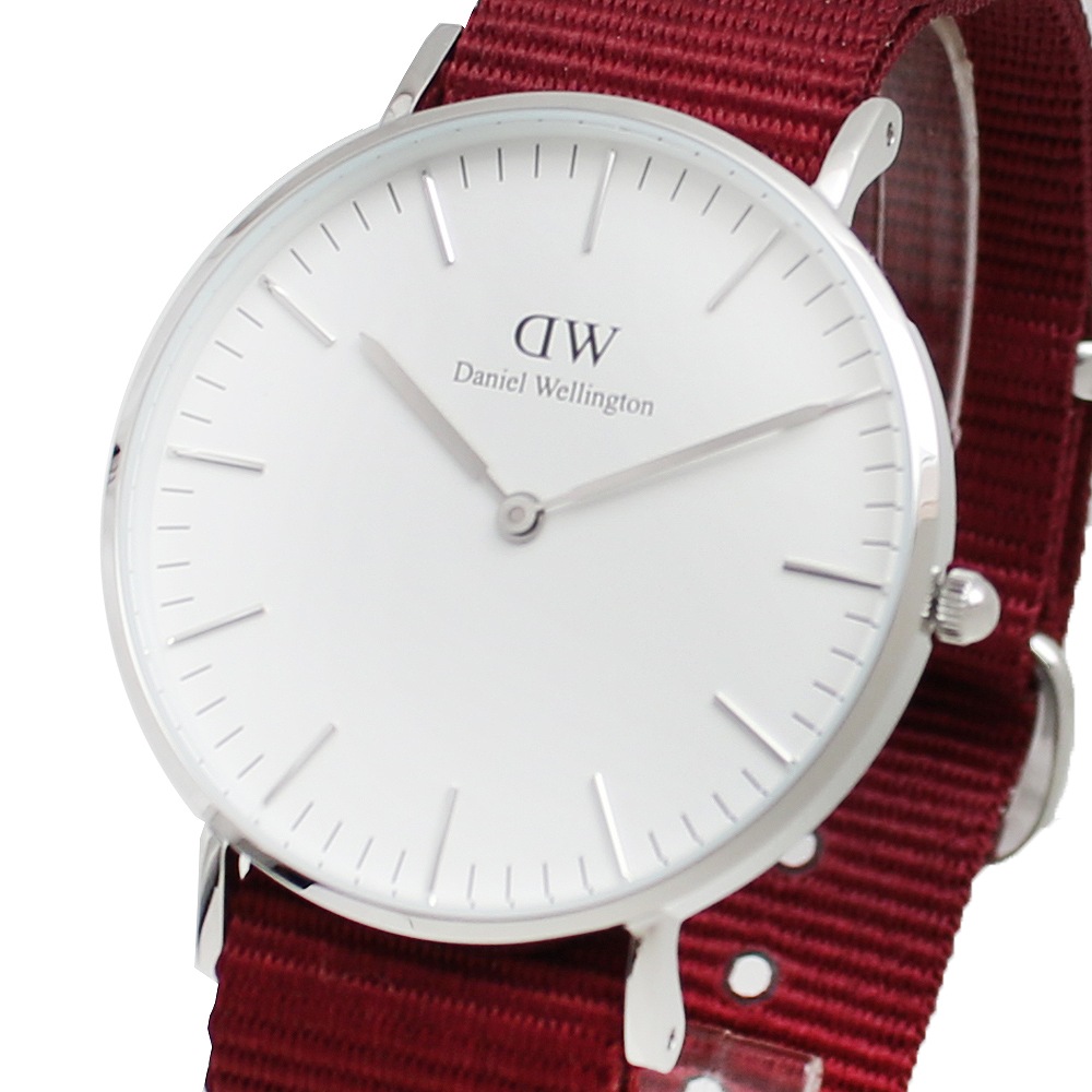 ダニエルウェリントン ウオッチ CLASSIC 36 レディース メンズ しろがね色 DW00100272 ロゼリン 白いこと