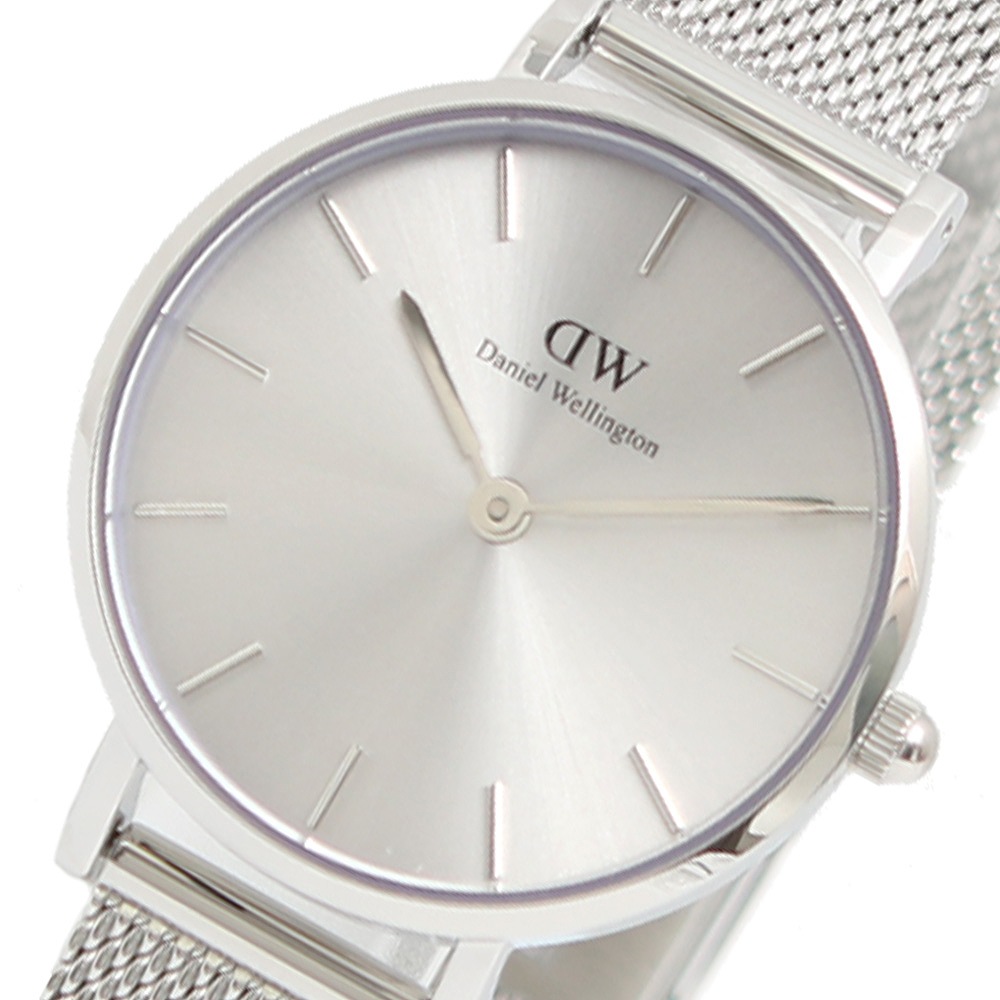 ダニエルウェリントン DANIEL WELLINGTON ウオッチ DW00100464 PETITE UNITONE 28粍 レディース しろがね色