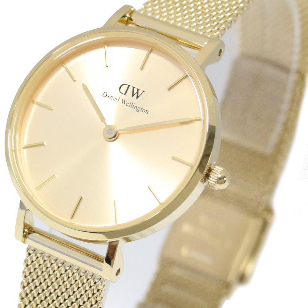 ダニエルウェリントン ウオッチ PETITE UNITONE 28 ゴールド DW00100473 ペティート ユニ音の高低