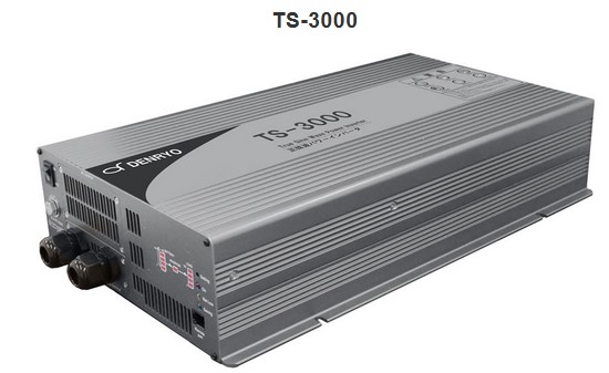 電菱 TS-3000-148G 正弦波インバーター 48V DC→AC100V 3000W 日本製 高効率 低ノイズ 静音設計 ソーラー発電 非常用 車載 防災対応モデル