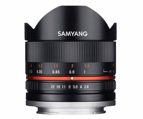 【美】SAMYANG サムヤン 8mm F3.5 超広角 APS-C Aマウント LK SAMYANG