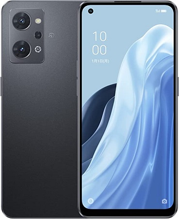 OPPO Reno7 A 5G対応 (Nano Sim ESIM) ブラック Black ブルー Blue