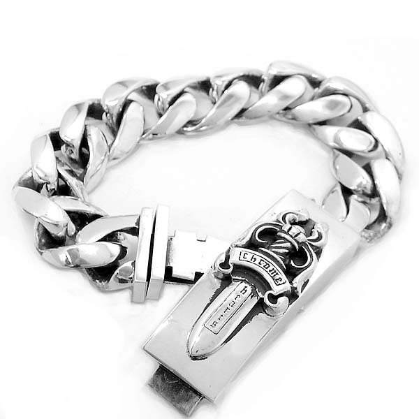 【楽天市場】【Chrome Hearts】 クロムハーツ ブレスレットダガーIDブレスレットDagger ID Bracelet本物 正規品