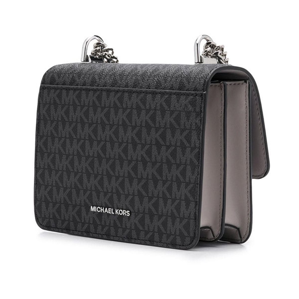 Michael Kors Jet Set Large Messenger Bag Crossbody Black MK Signature:  Handbags: Amazon.com