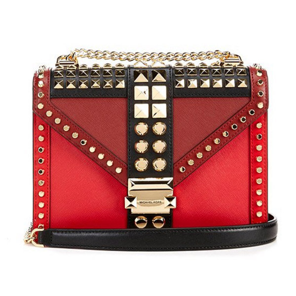 mk red purse