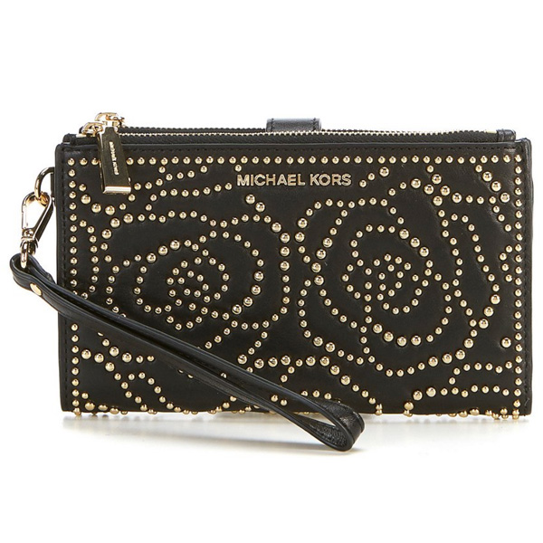 michael kors wallet with studs