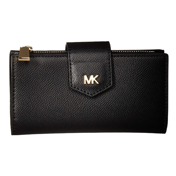 【楽天市場】マイケルコース 二つ折り財布 Michael Michael Kors Medium Snap Wallet (Black